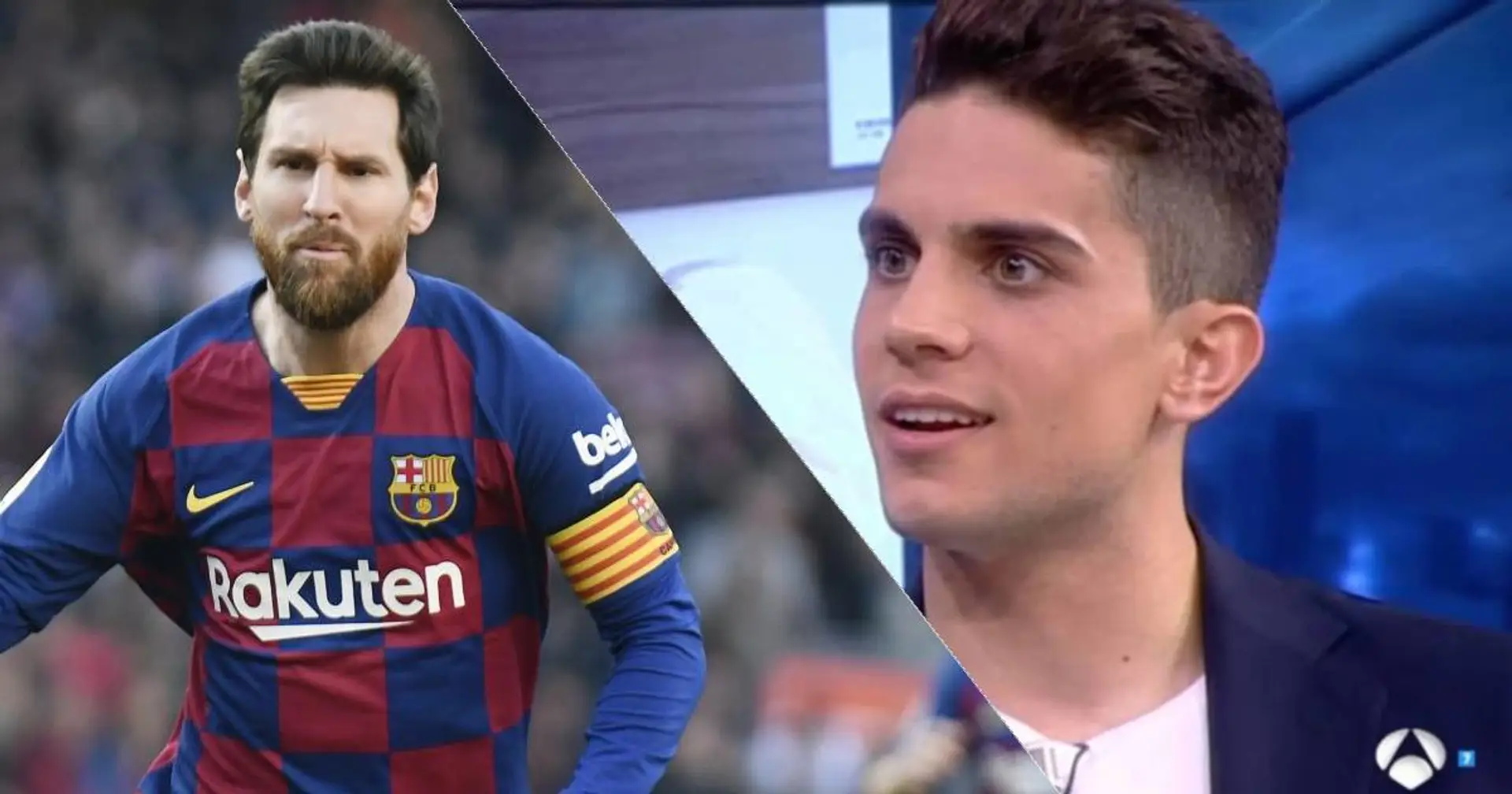 Marc Bartra on Leo Messi: 'It's a pleasure to have played with the best player in the history of football'