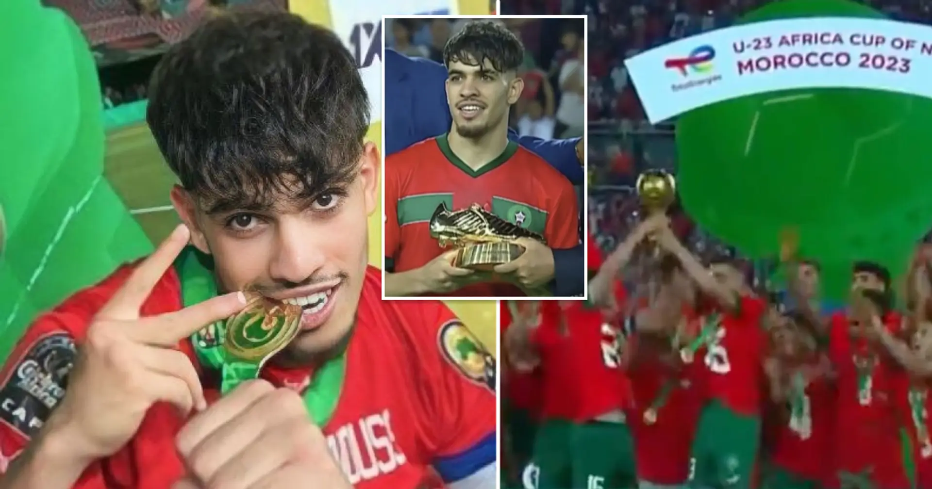 Ez Abde shines for Morocco as his country wins first-ever U23 AFCON