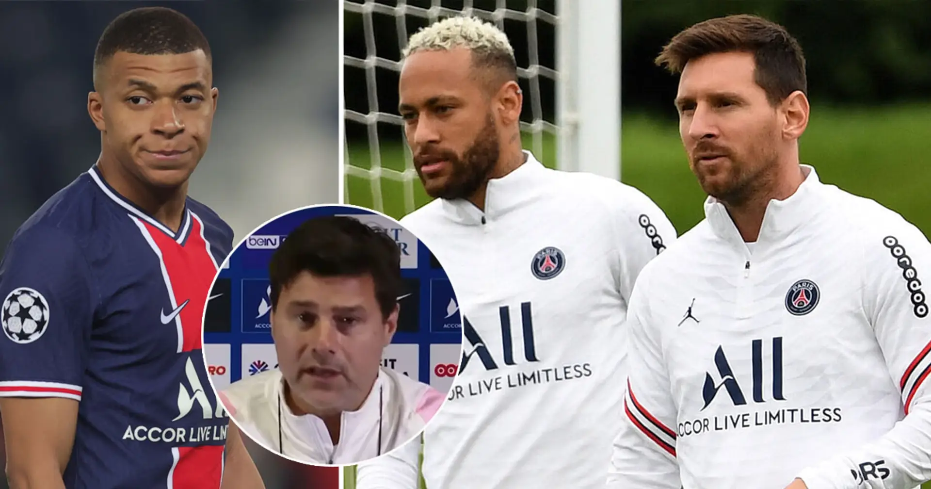 'Messi, Neymar, Di Maria know each other well': Pochettino admits Mbappe is odd one out in PSG's attack