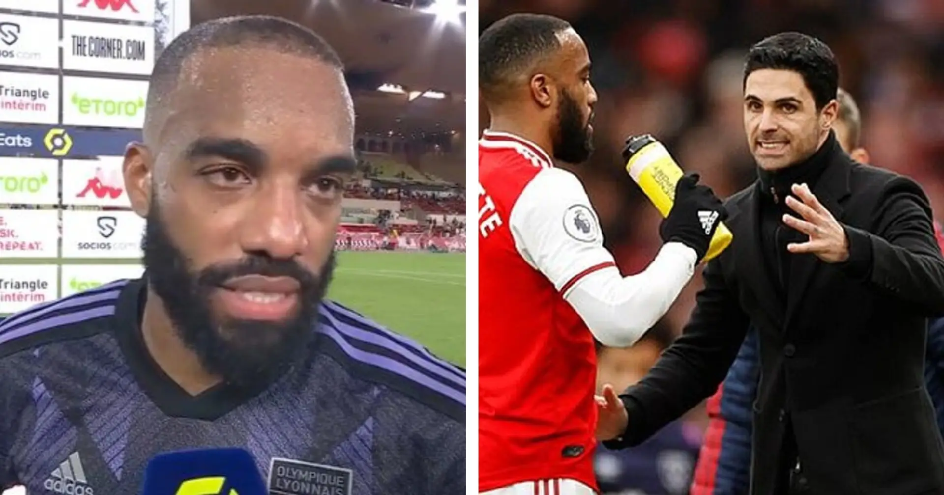 'I know Arteta's way of working': Lacazette not surprised by Arsenal's title charge this season