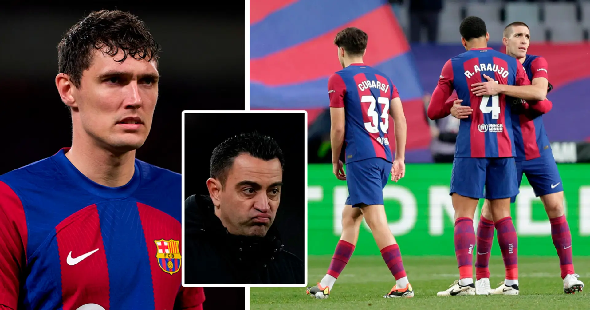 Fan suggests moving another centreback to pivot after Christensen's success - Xavi earlier said he has all the necessary qualities