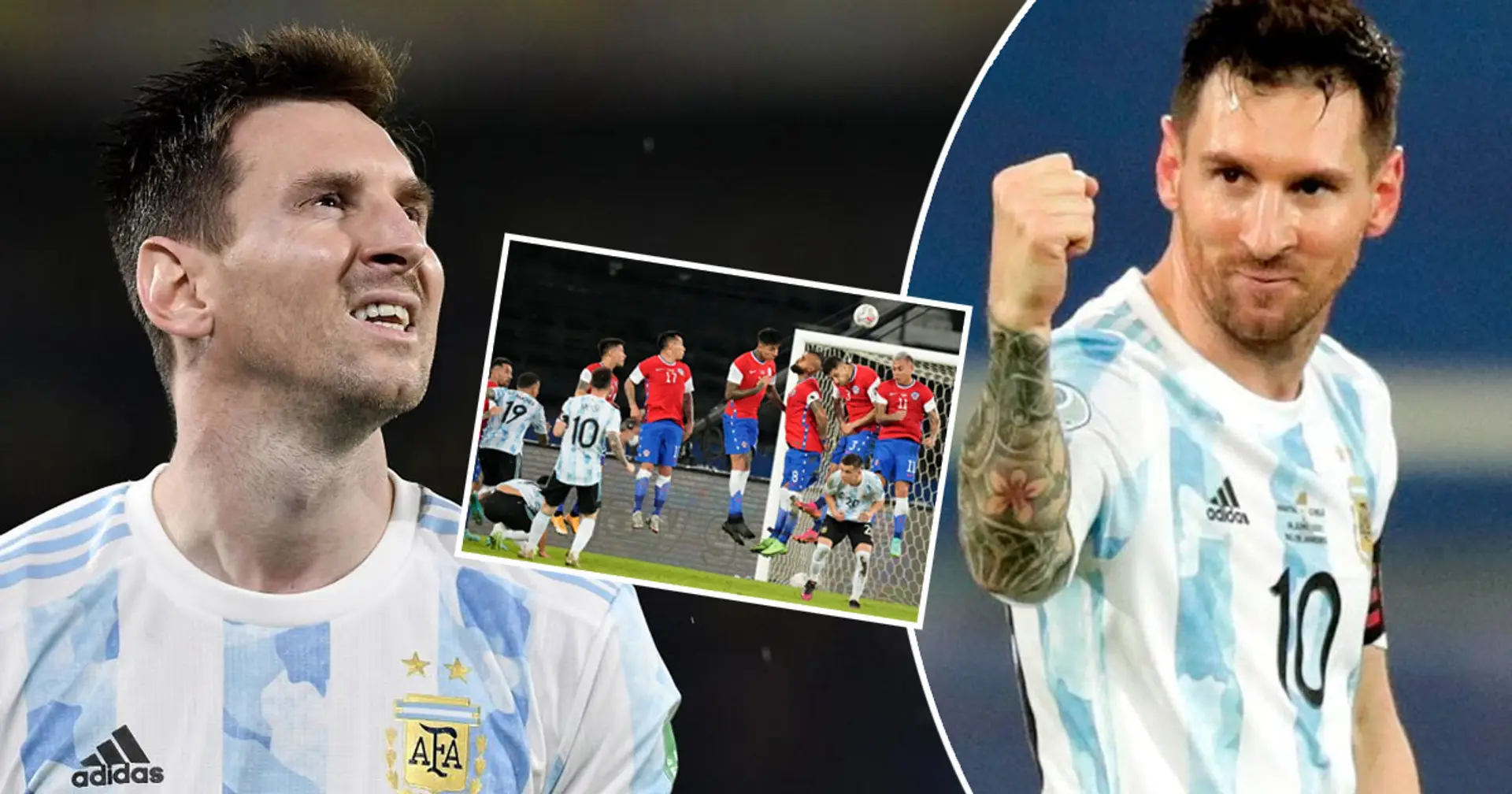 Messi scores free-kick stunner but Argentina unable to beat Chile in Copa America opener