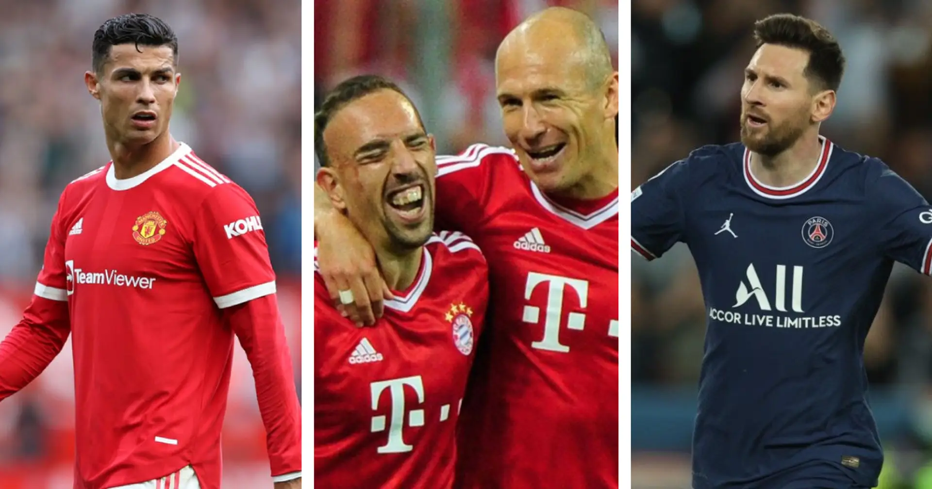 Franck Ribery: 'Myself and Robben at some point were better than Cristiano and Messi'