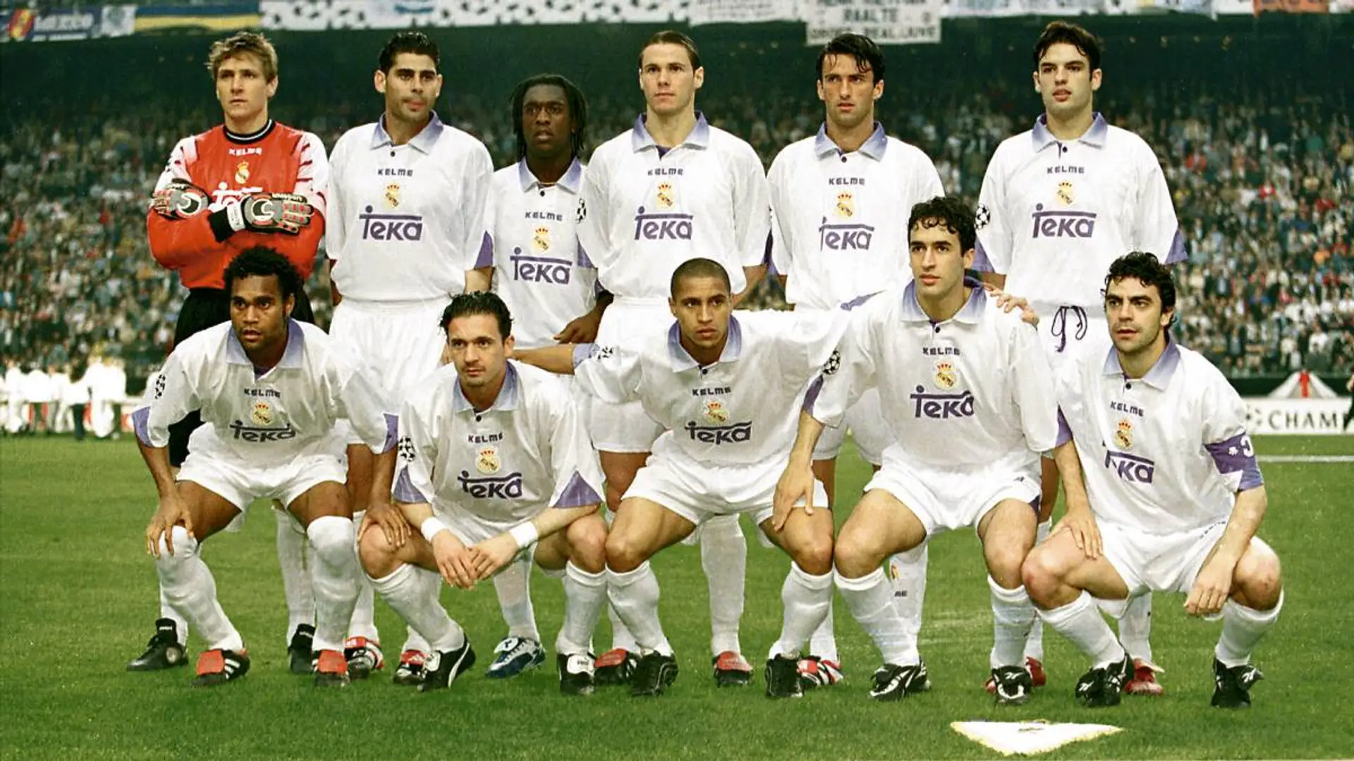 Real Madrid from 1997/1998 season - how many players do you recognize?