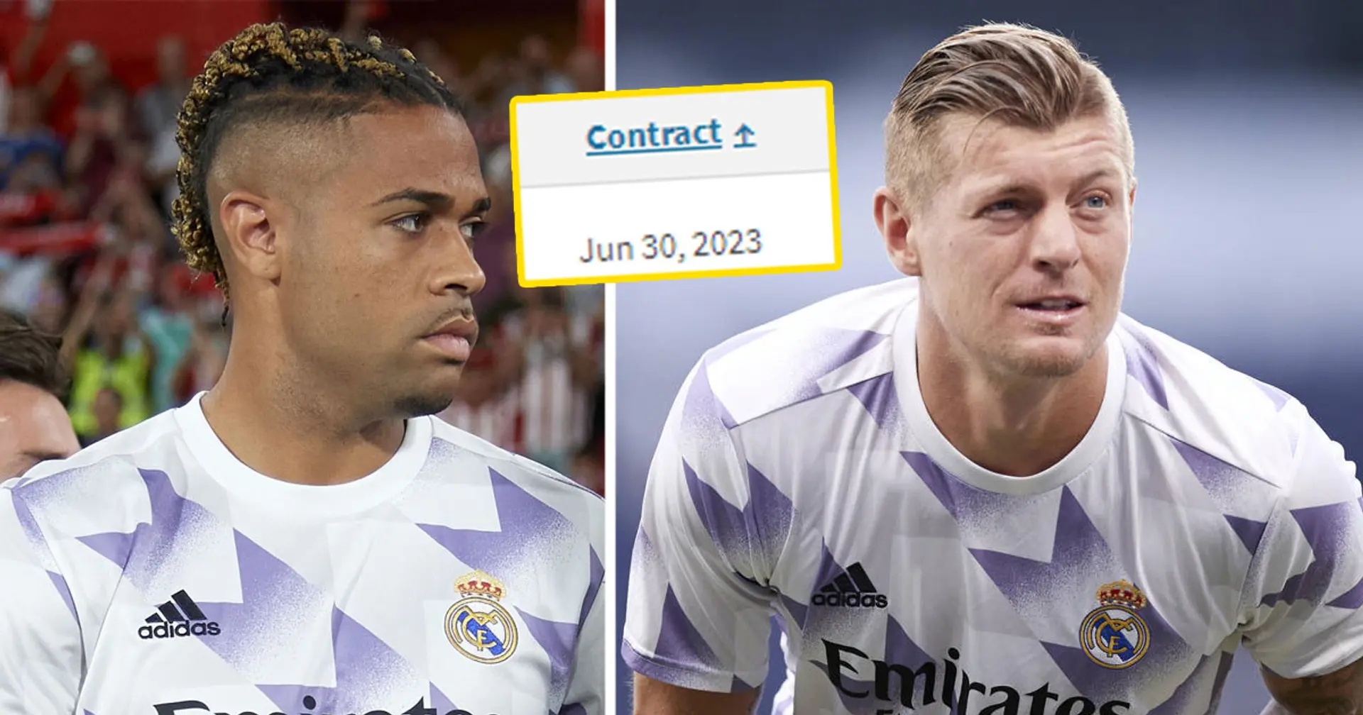 7 Madrid players free to start negotiations with other clubs from today - we name them