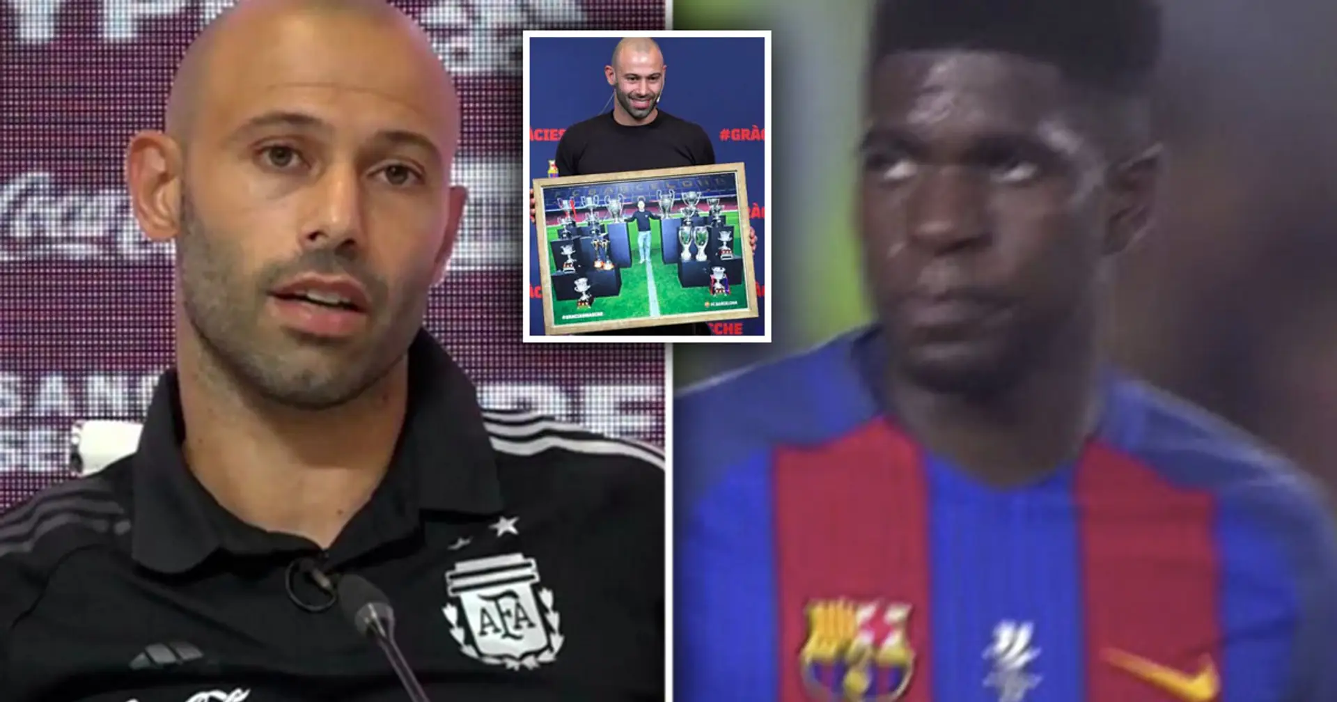 Mascherano names exact day when he said his 'Barca story ended' – it has to do with Umtiti