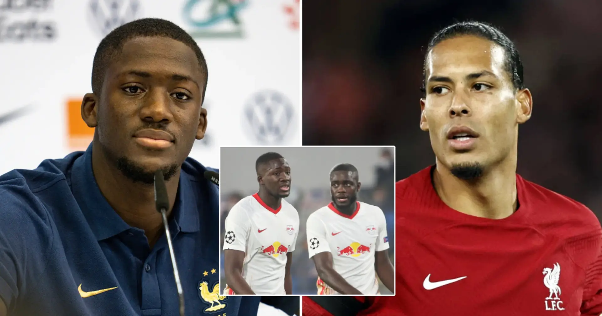 'What kind of question is that?': Konate when asked to compare Van Dijk to former teammate Upamecano