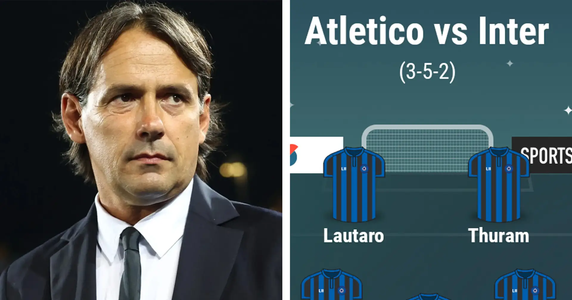 Inzaghi ha le idee (quasi) chiare per gli Ottavi di Champions: 2 dubbi in vista di Atletico-Inter