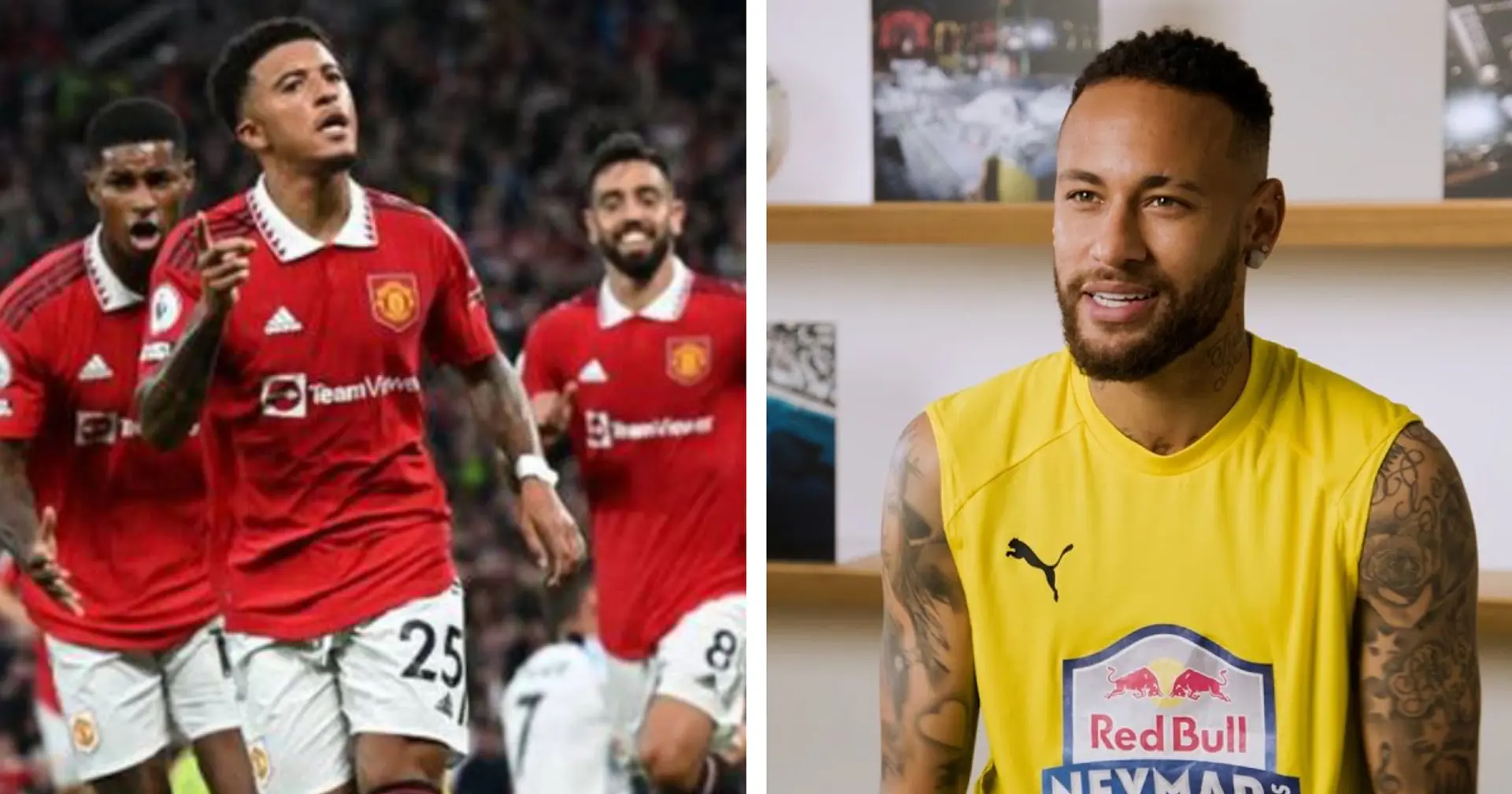 Neymar names 'incredible' Man United player he has 'special love' for
