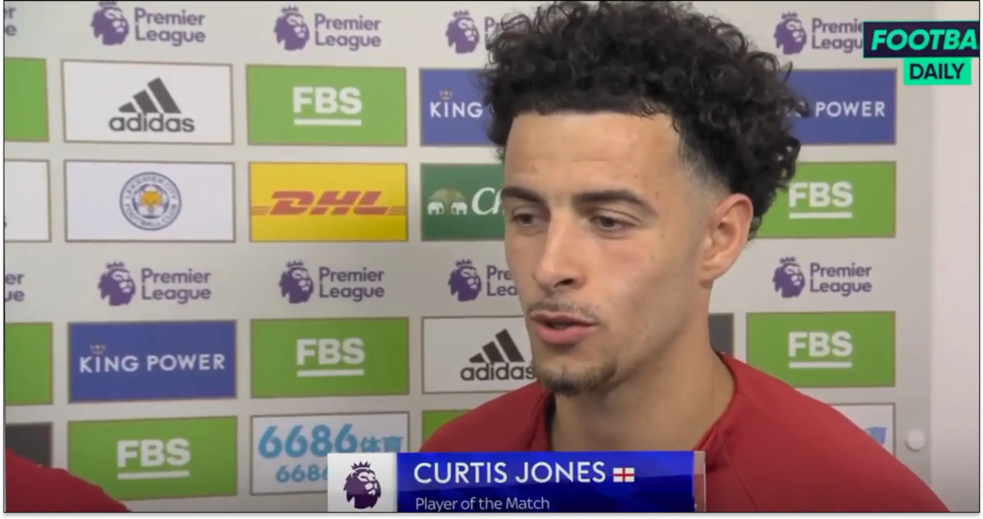 Curtis Jones: 'I was off for 15 weeks, I had a hard time. I'm back'