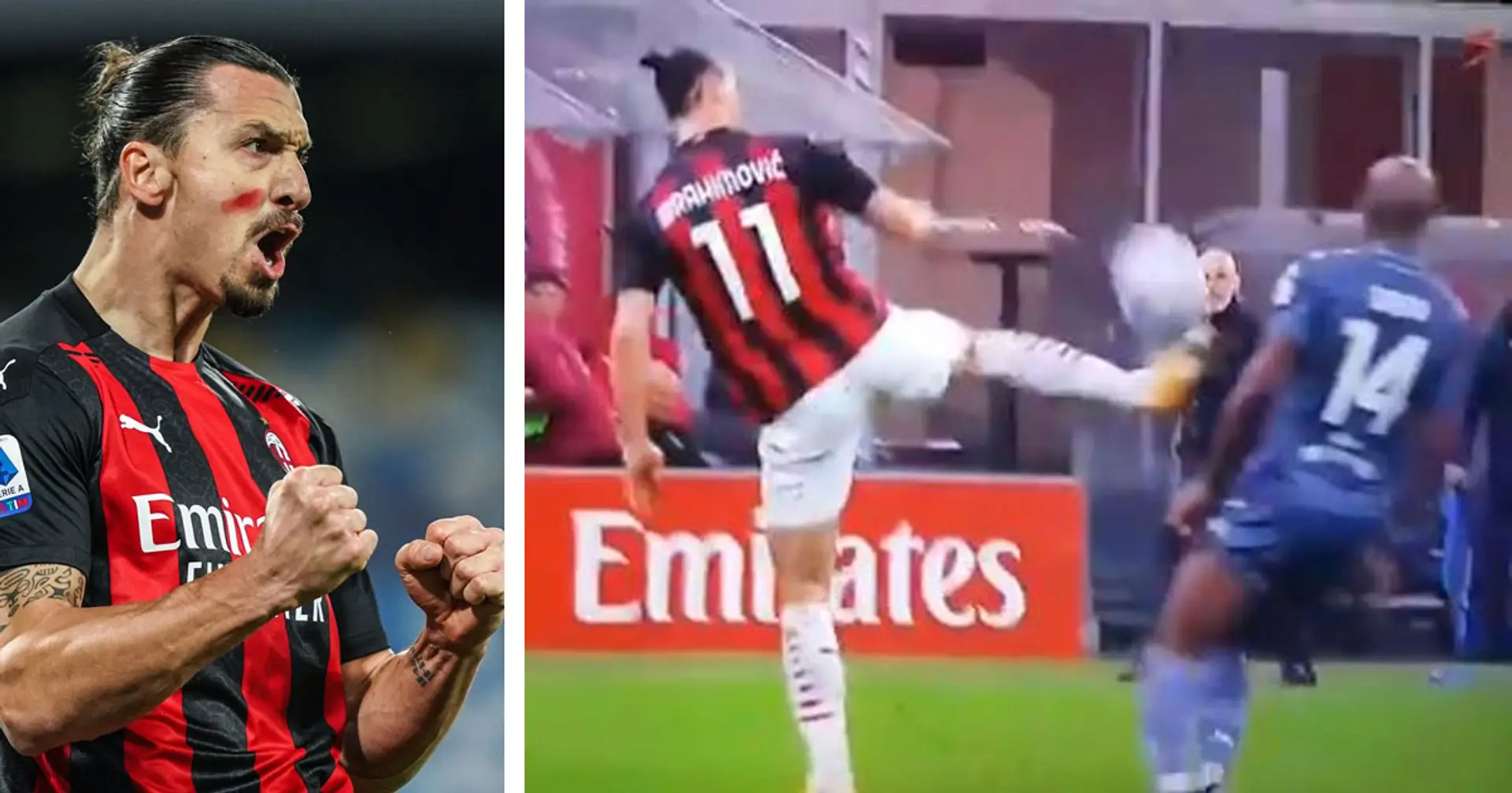 Zlatan in versione Ibracadabra: l'attaccante del Milan s'inventa un altro colpo da taekwondo in campo