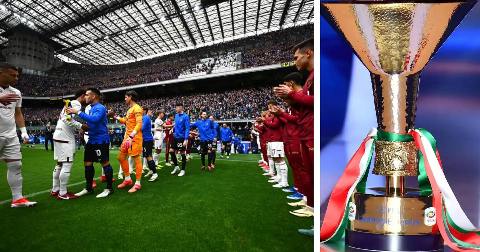 "Pasillo de honor" del Torino all'Inter: la sportività è regina in Serie A, ma solo quando non vince la Juve 