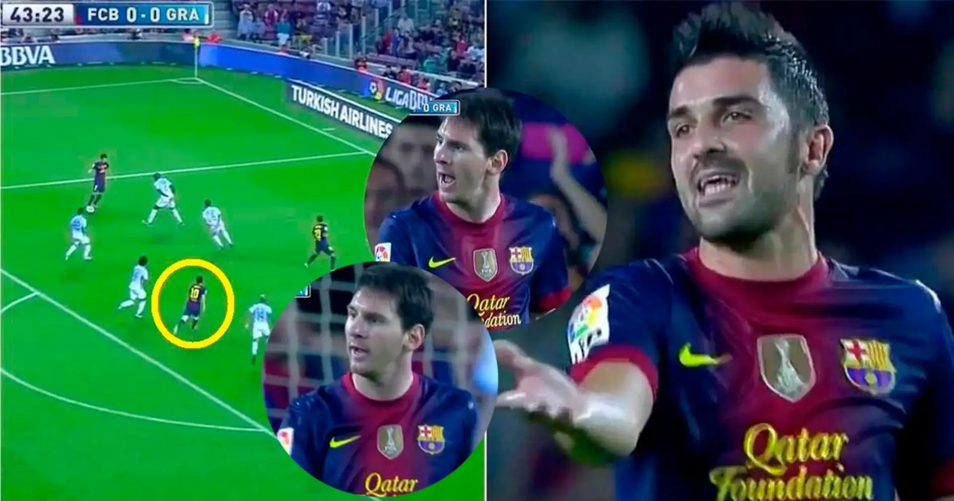 David Villa vs Lionel Messi: ce qui s'est passé entre les stars de Barcelone quand elles ont eu des difficultés à marquer lors d'un match de Liga