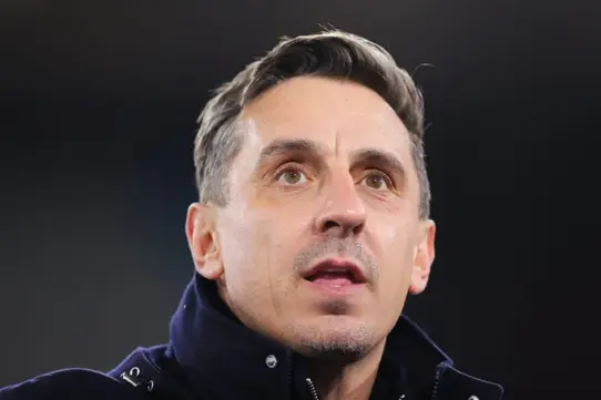 What has Gary Neville said about Tottenham v Arsenal?