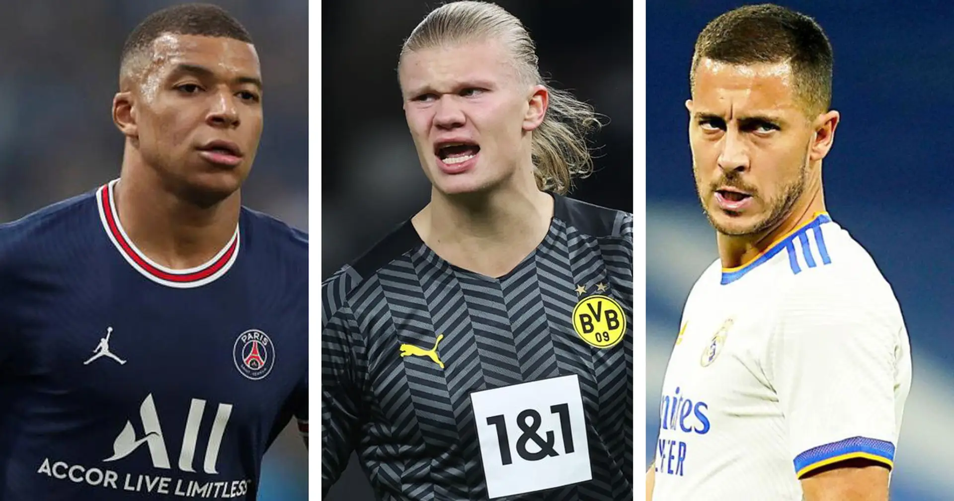 Haaland, Mbappe, Hazard and 7 more names in Real Madrid's latest transfer round-up