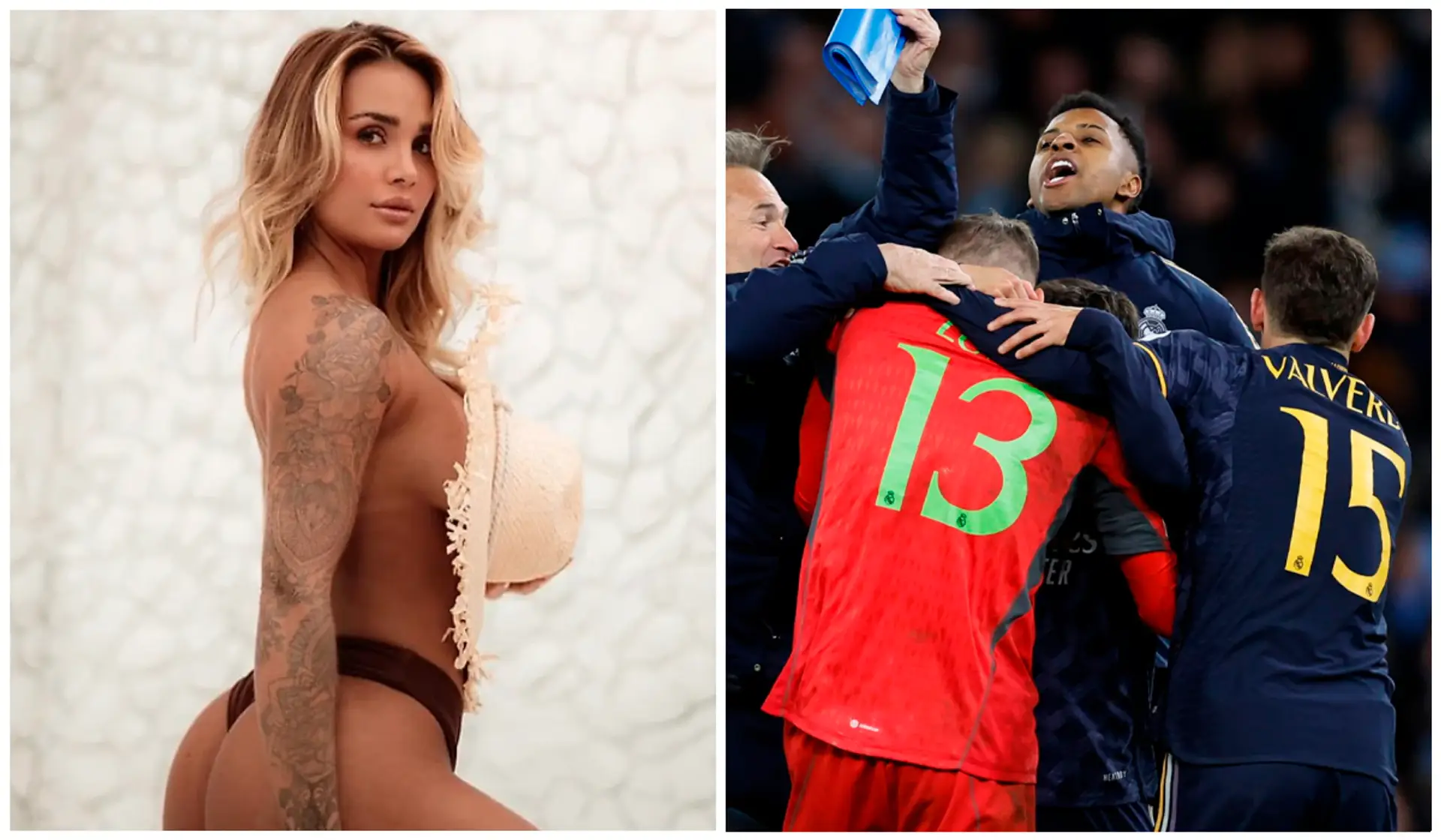 The new girlfriend of the Real Madrid hero, who dragged the Madrid team into the Champions League semifinals: a model who is two years older, gives dating advice 