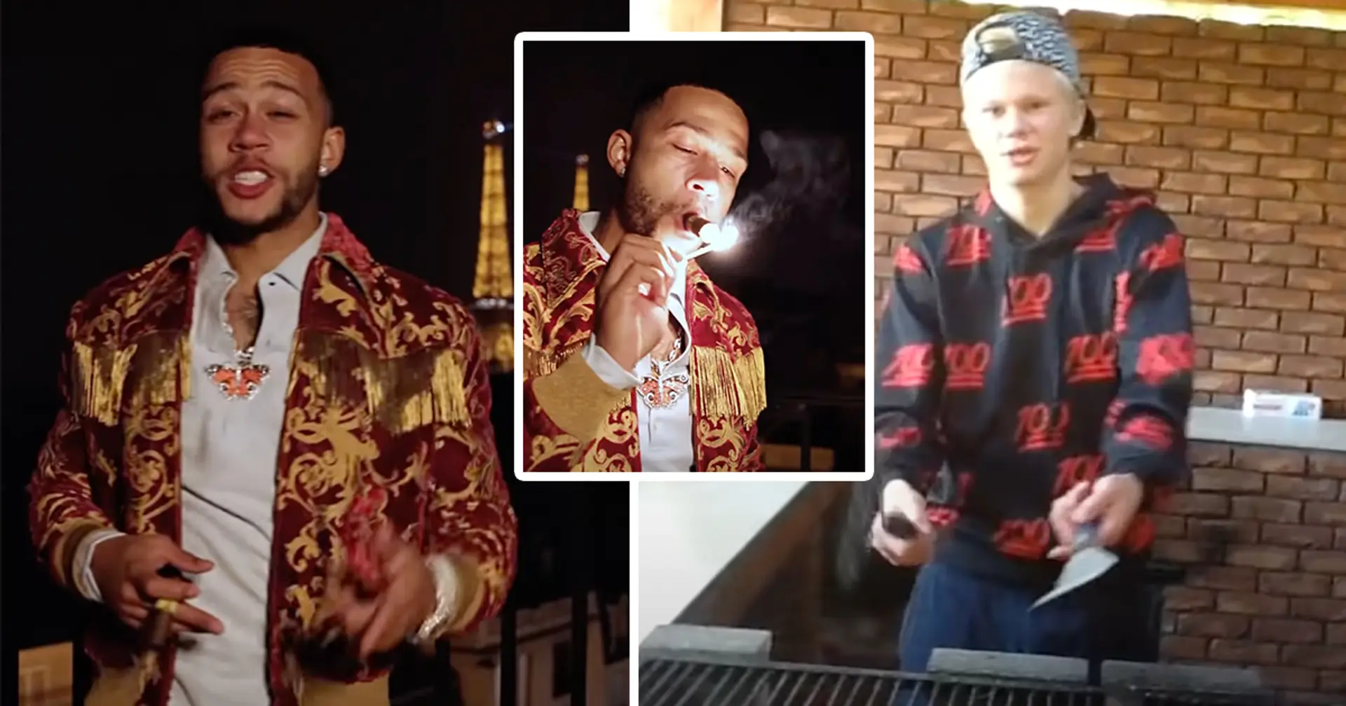 7 football stars who have also made rap music from Depay to Haaland