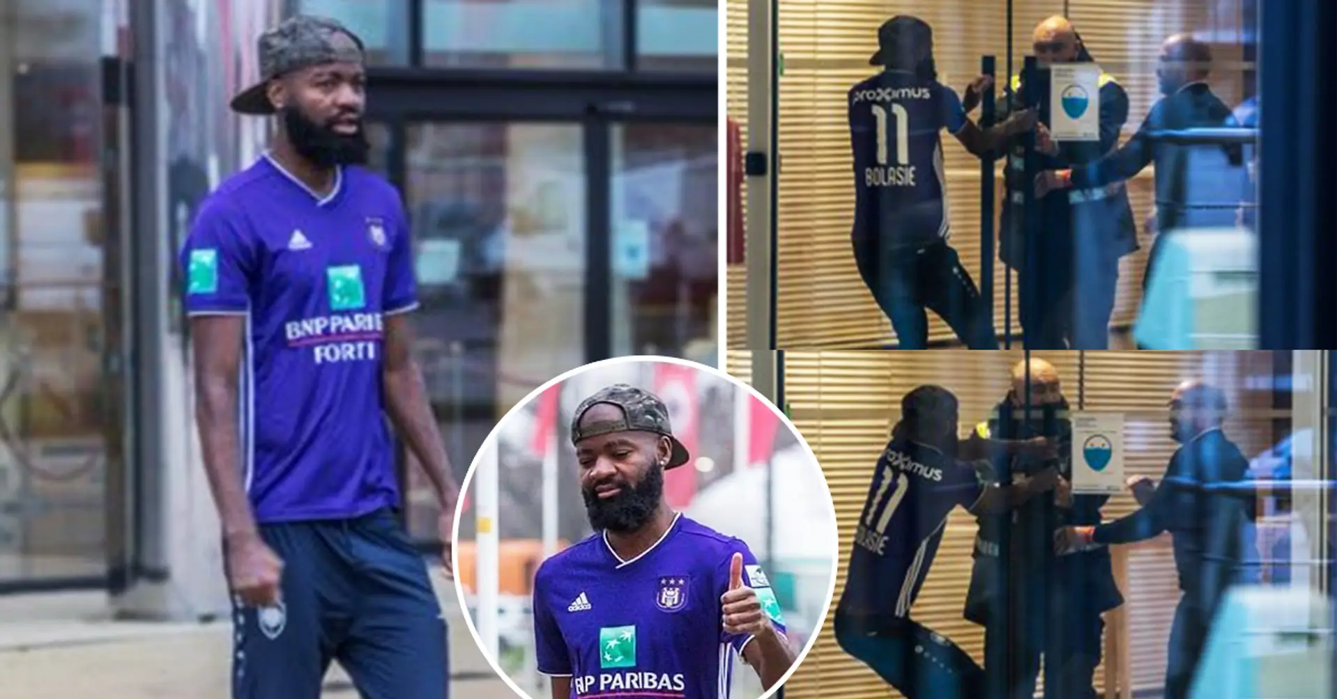 Belgian player tries to force move, arrives to training in rival clubs shirt