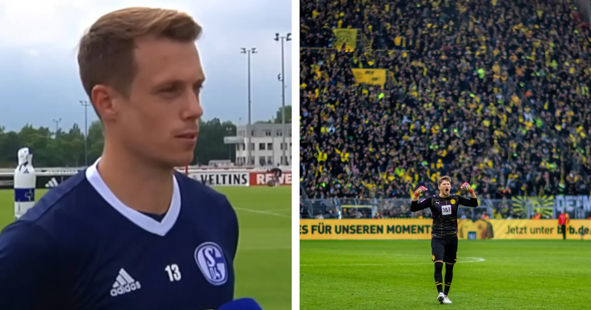 Schalke-Torwart Schwolow schwärmt von der BVB-Südtribüne: "Kann einem den Sauerstoff rauben"