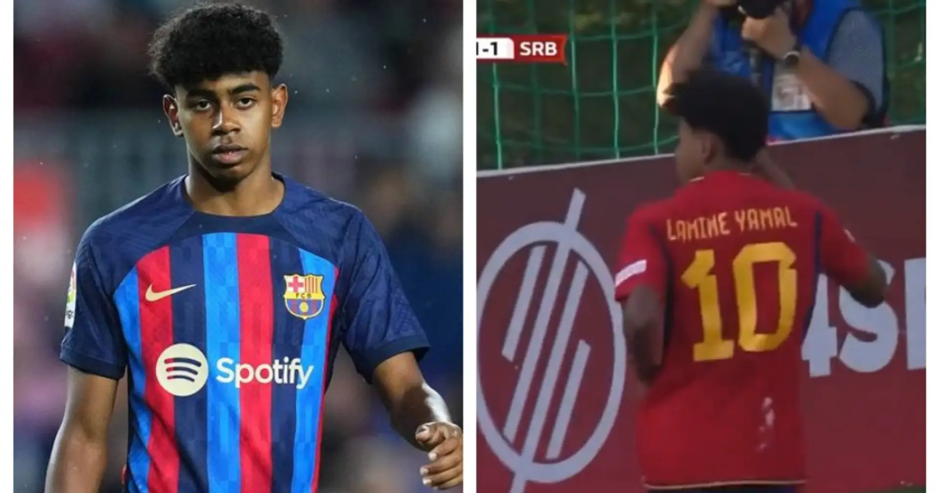 Das 15-jährige Wunderkind Lamine Yamal hat bei der EM ein wunderschönes Tor geschossen: Barca hat kürzlich einen Vertrag mit ihm unterschrieben🔥🔥🔥