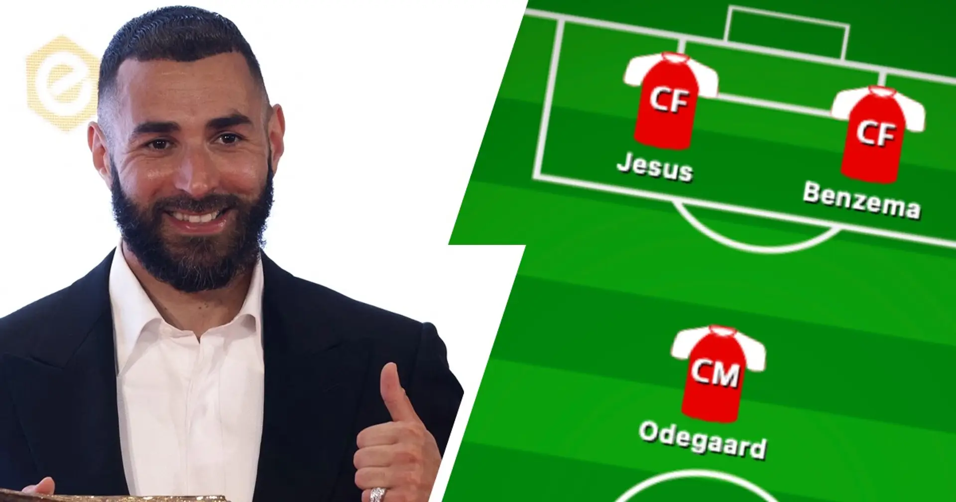 3 ways Arsenal could line up with Karim Benzema - shown in pics