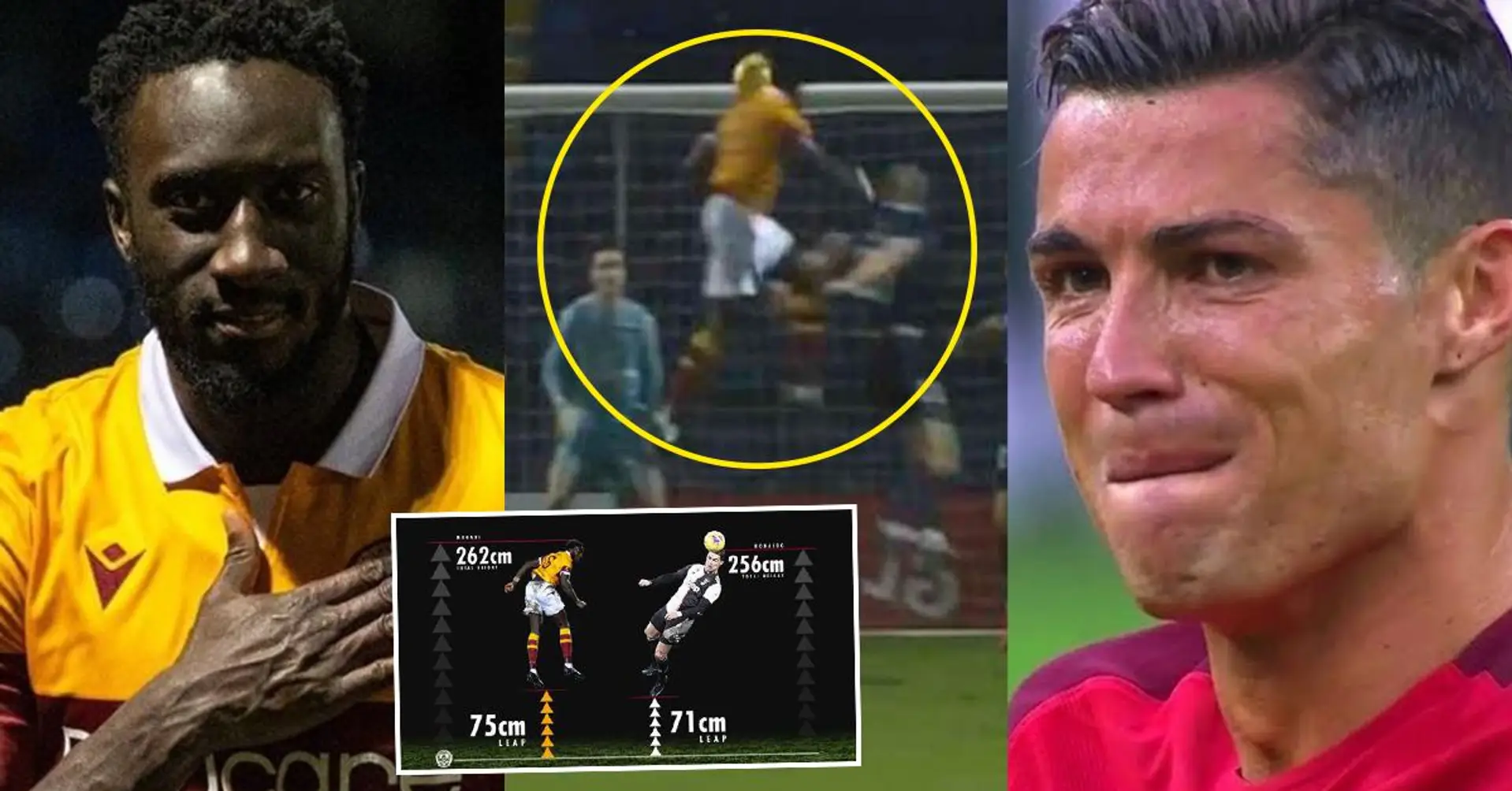 Star aus Uganda knackt Cristiano Ronaldos 2,56-Meter-Sprungrekord: "Ich werde CR7 mitteilen: "Bro, du musst dein Spiel verbessern"