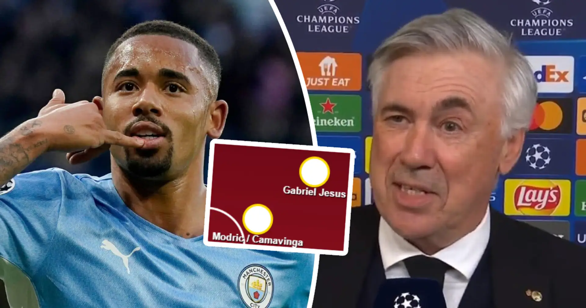 Madrid 'offered' Gabriel Jesus — two ways Ancelotti could use City forward