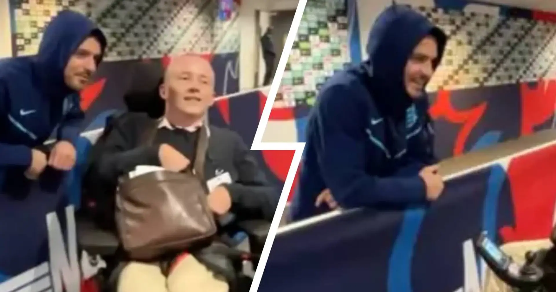 Jack Grealish's classy gesture as interaction with Man United fan goes viral