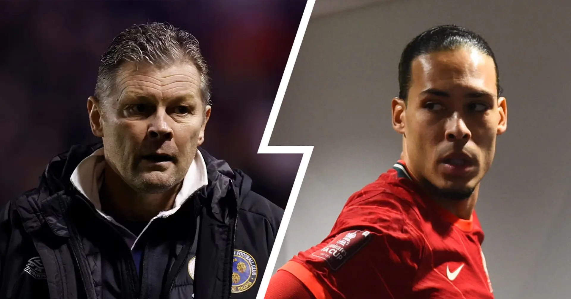Shrewsbury boss reveals classy touch from Virgil van Dijk after FA Cup game