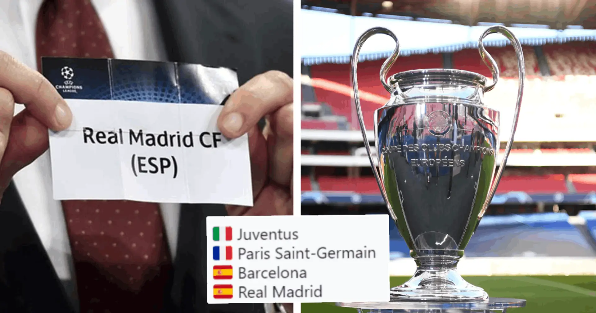 Champions League pots updated after Chelsea's win over City – Real Madrid might now face them in group stage
