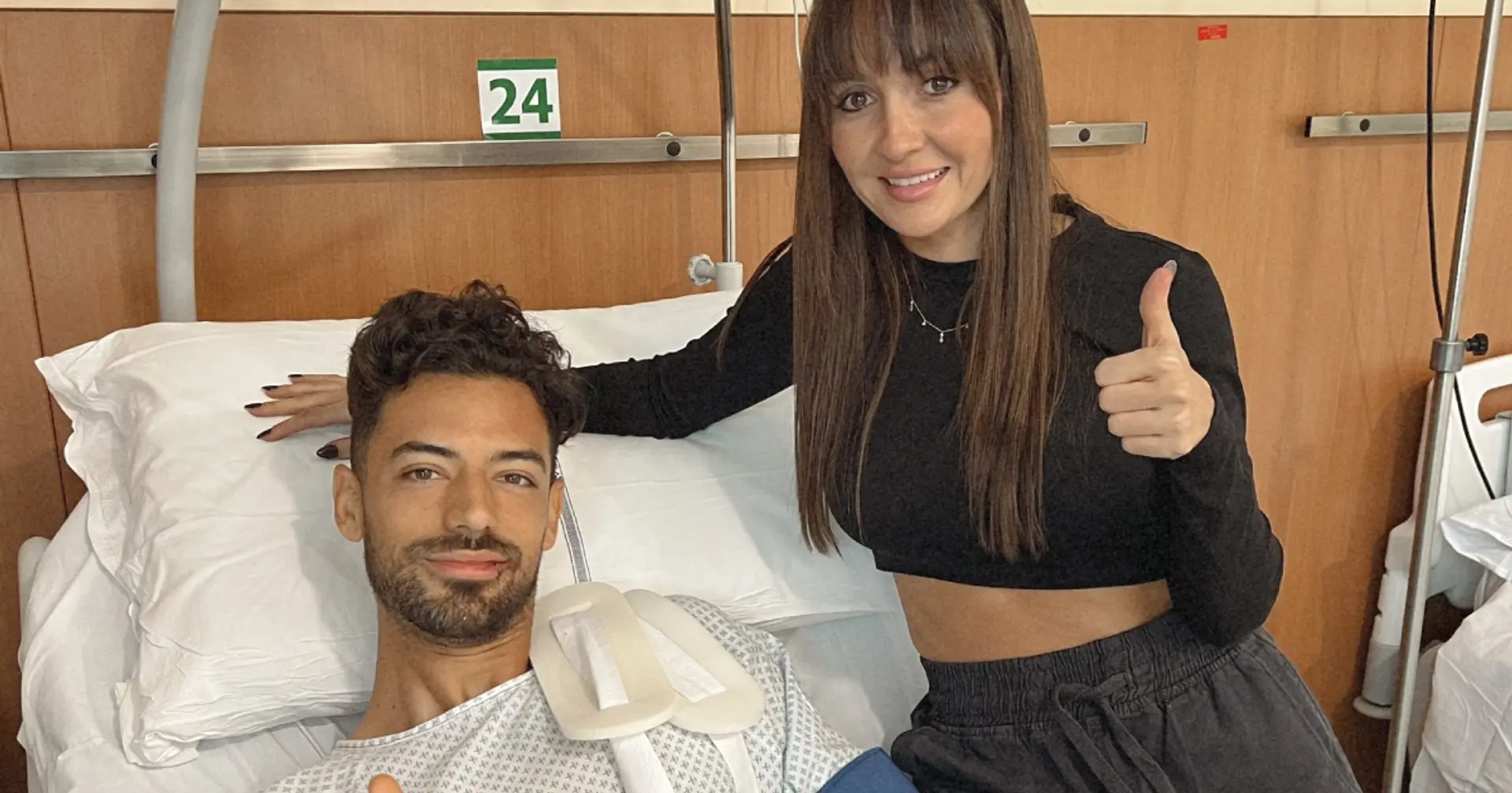 Pablo Mari sends message to fans after surgery — Arsenal players and Edu react