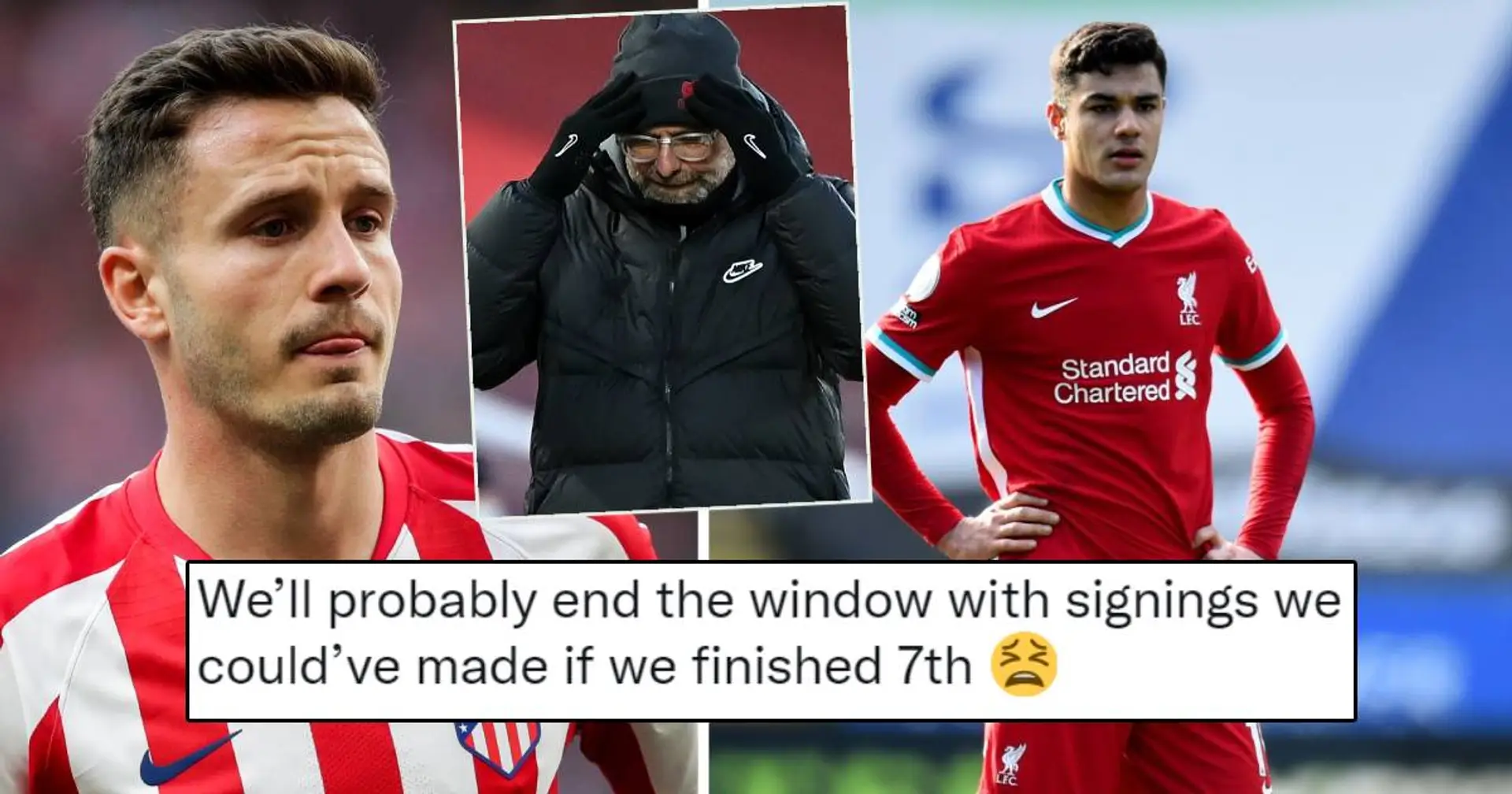'Never seen a big club act so embarrassingly': Liverpool's slow movement in transfer window has fans frustrated 
