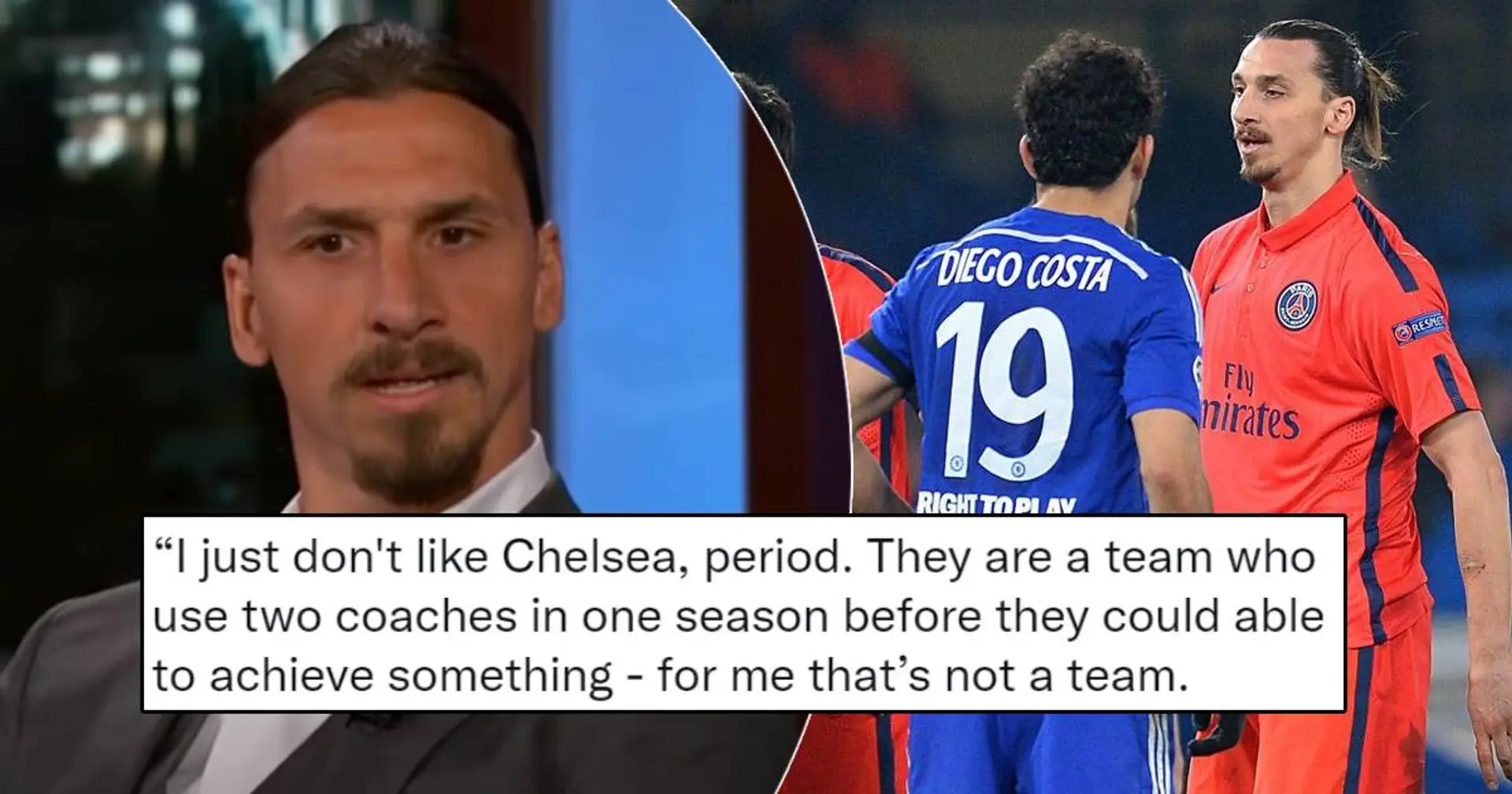 Zlatan quote 'I just don't like Chelsea' goes viral - checking its  authenticity & what striker previously said about Blues - Football |  