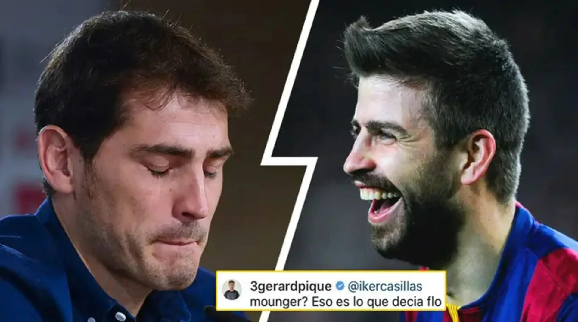 '¿Eso es lo que decía Florentino de ti?': Piqué trolea brillantemente a Casillas tras la broma fallida del portero