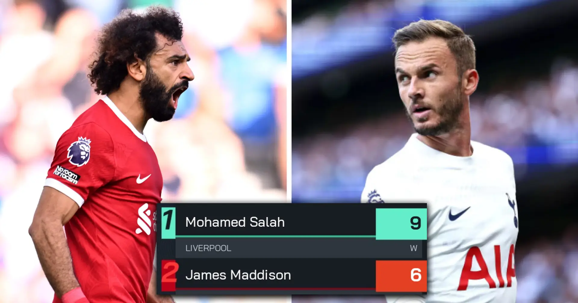 Salah leads hyped-up Maddison in key attacking stat - would be more if Diaz's goal had counted