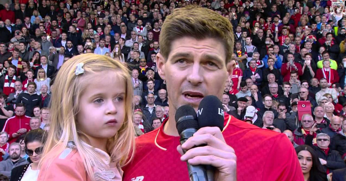 On that day, five years ago, Stevie G said goodbye to Anfield