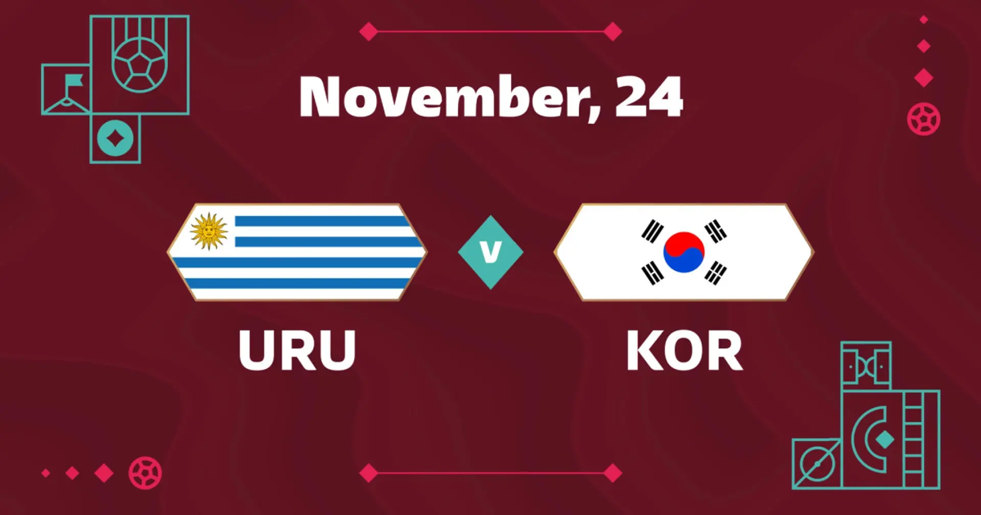 Uruguay vs. Südkorea: Offizielle Aufstellungen für das WM-Spiel stehen fest!