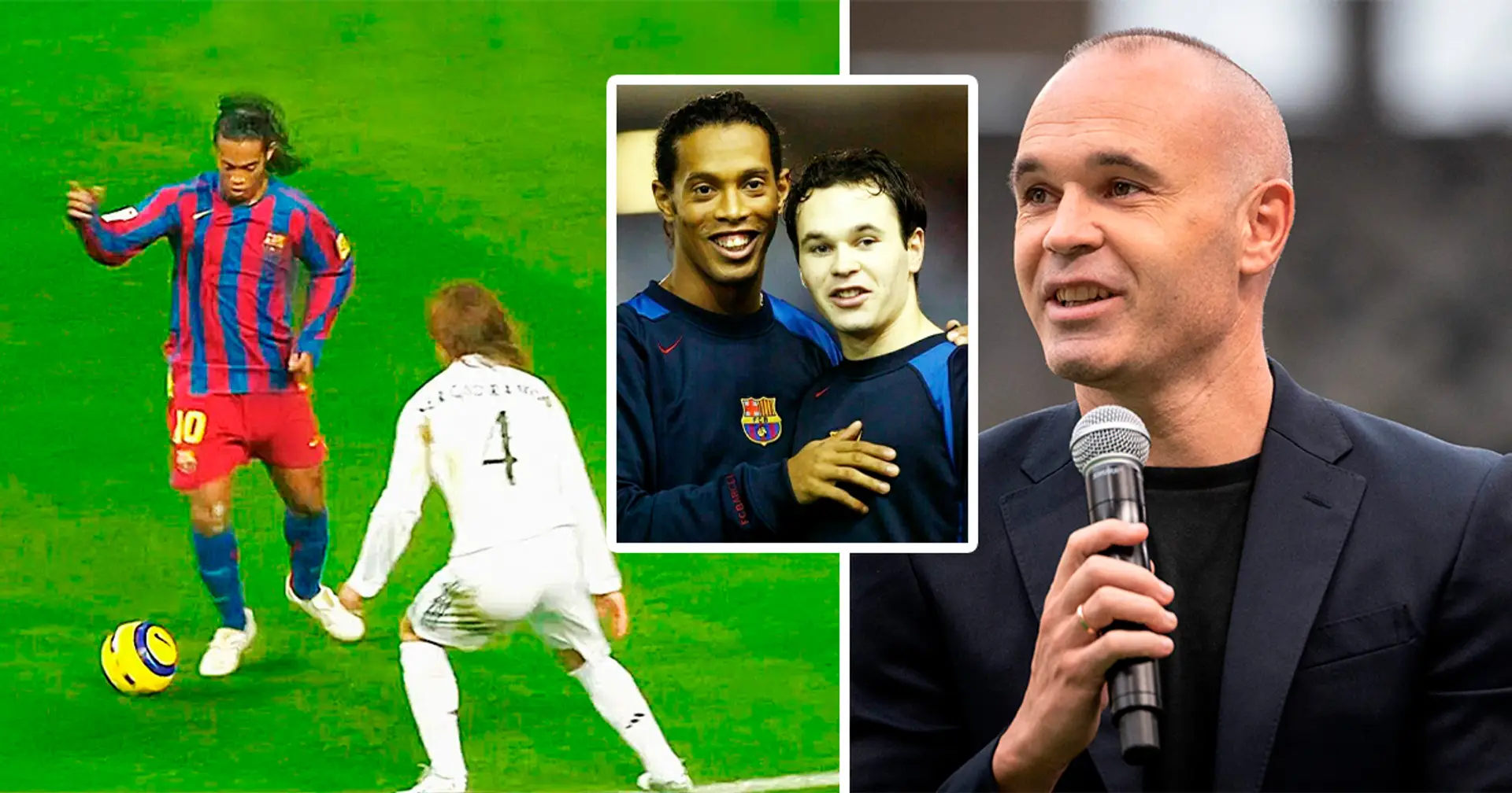 'Don't betray me, I trust you more than anyone:' Iniesta says Ronaldinho called him at 3am to inform about his move to Real Madrid