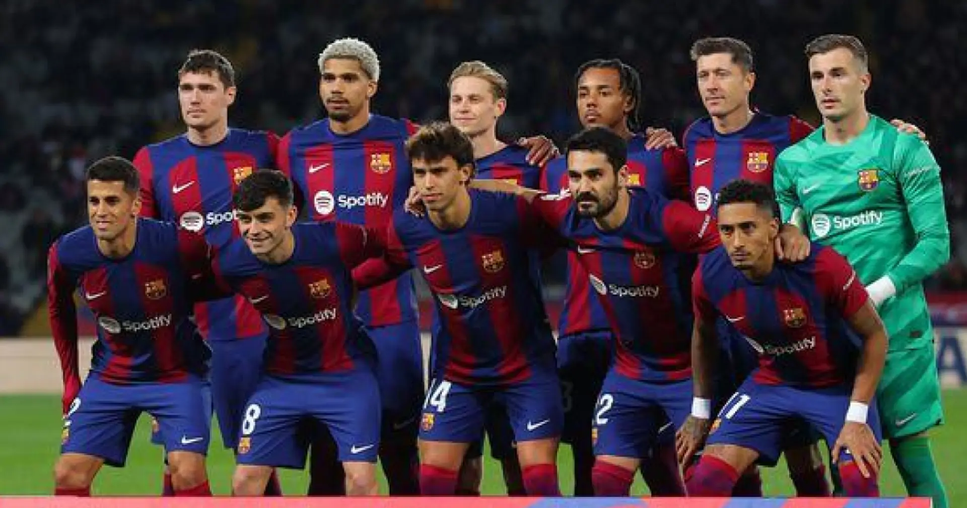 Important Barca player 'ruled out' for rest of the year