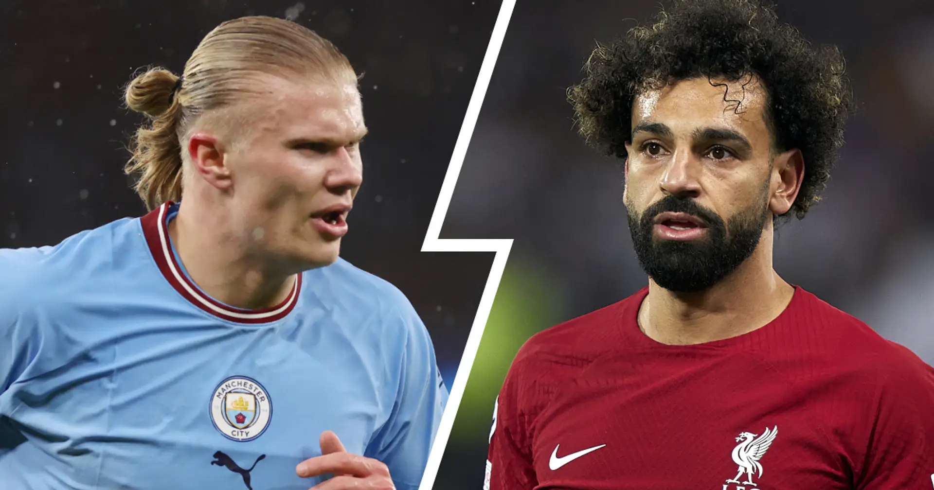 Erling Haaland equals Mo Salah's Premier League record for goals scored in one season