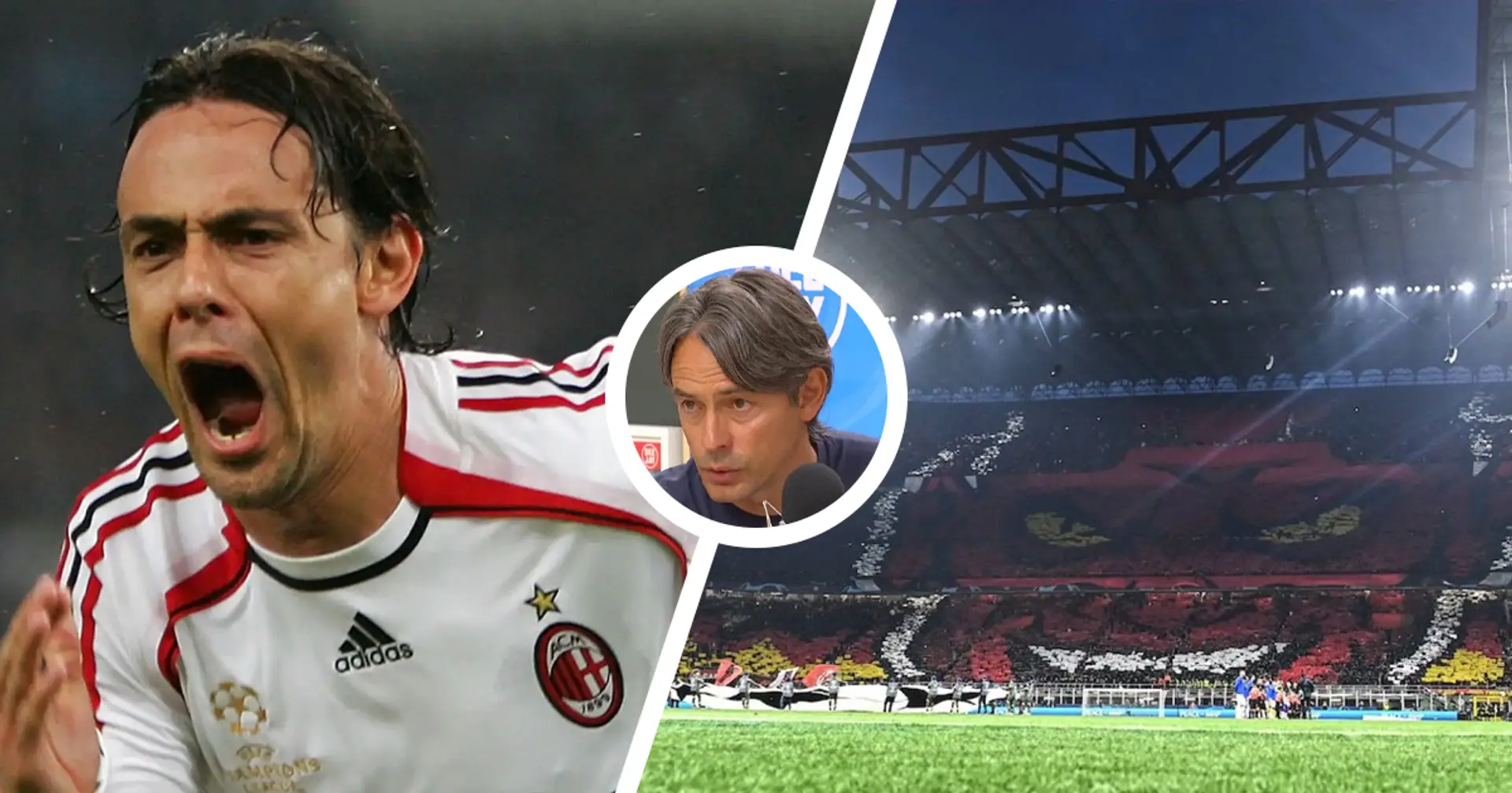 "Non c'era stimolo più grande!", Pippo Inzaghi ricorda San Siro, le notti di Champions nel cuore dell'ex Milan
