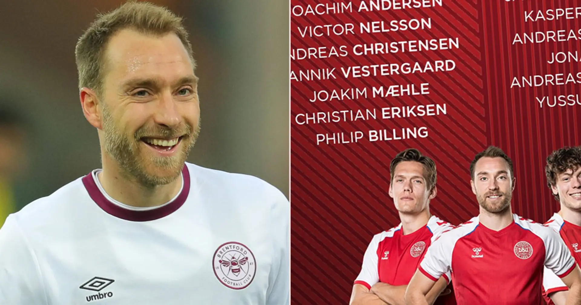 Christian Eriksen wird zum ersten Mal seit dem Herzstillstand bei der Euro 2020 in Dänemarks Kader berufen