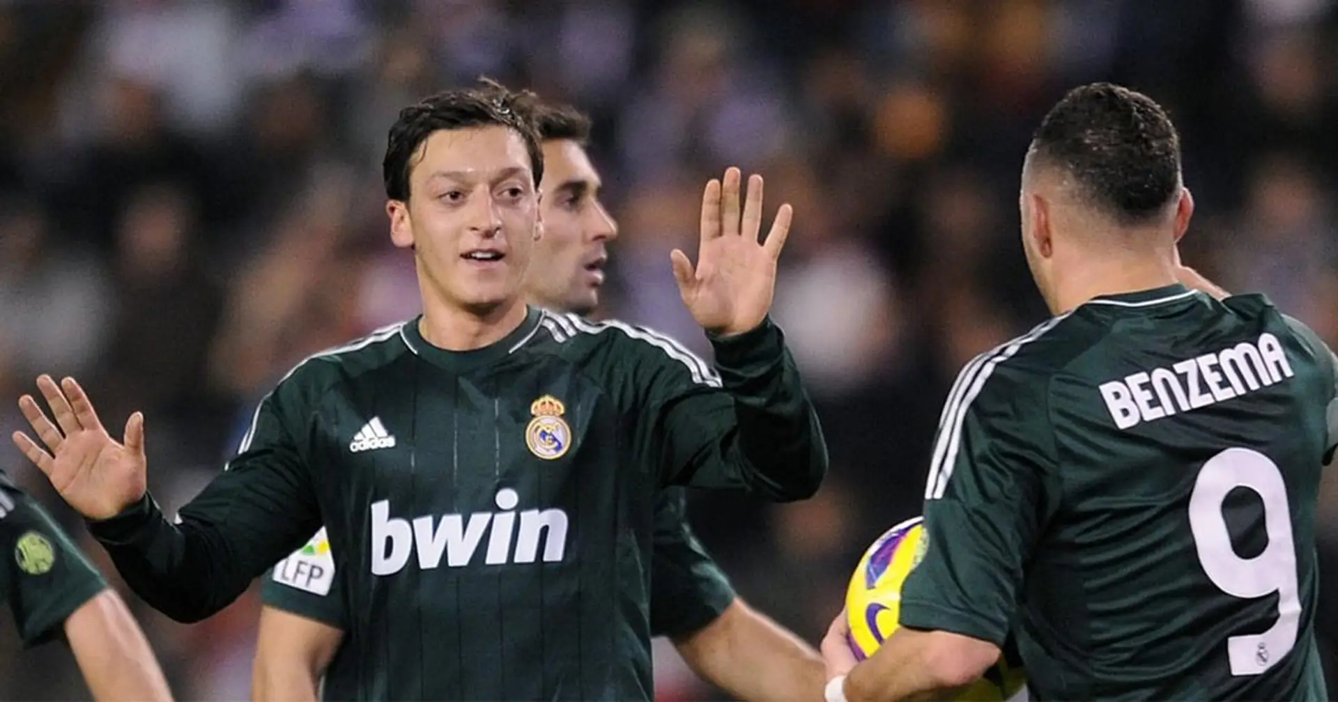 Mesut Ozil elige a Karim Benzema y a 2 excompañeros más del Madrid para el equipo de 5 de sus sueños