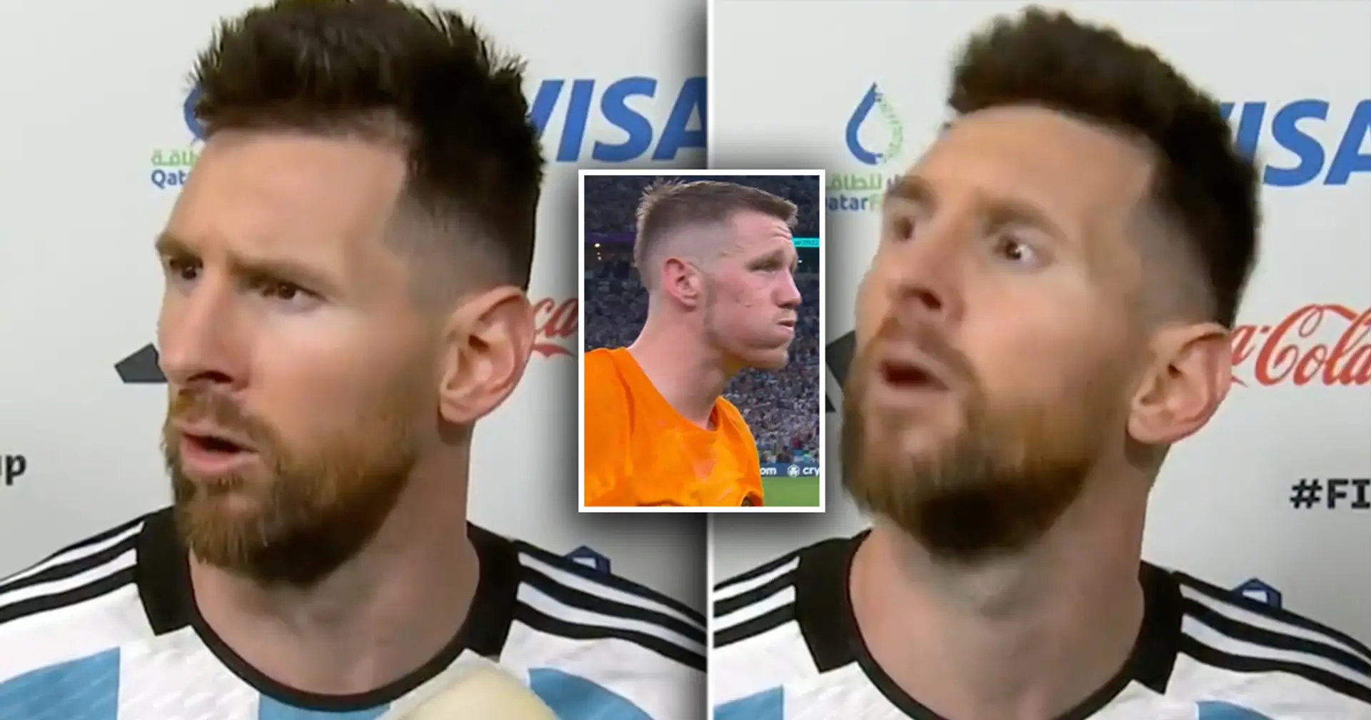 "Qu'est-ce que tu regardes, idiot ?" : Messi détruit Weghorst lors d'une interview d'après-match