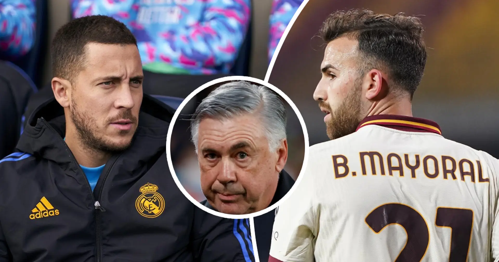 Madrid seek new striker as Hazard experiment fails & Mayoral to leave (reliability: 5 stars)