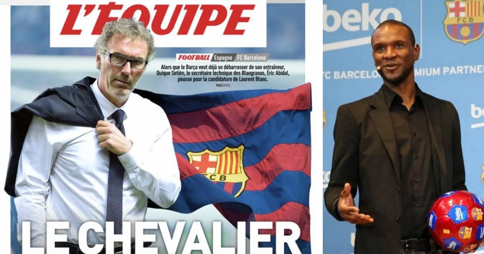 Laurent Blanc parle de ce qui a capoté avec le Barça: "quelqu’un croyait que je n’étais pas prêt pour ça"