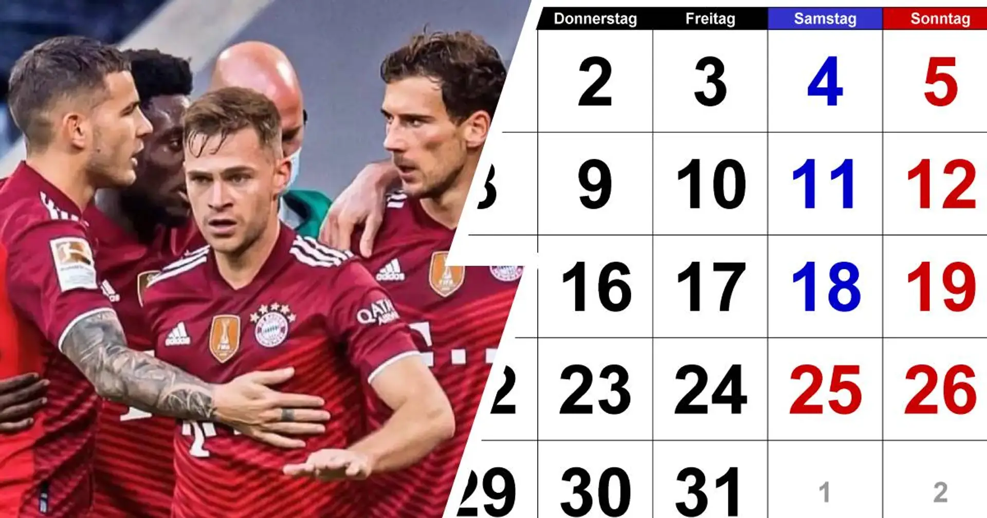 Barca, Gladbach und Co.: Die nächsten 5 Bayern-Spiele im Überblick