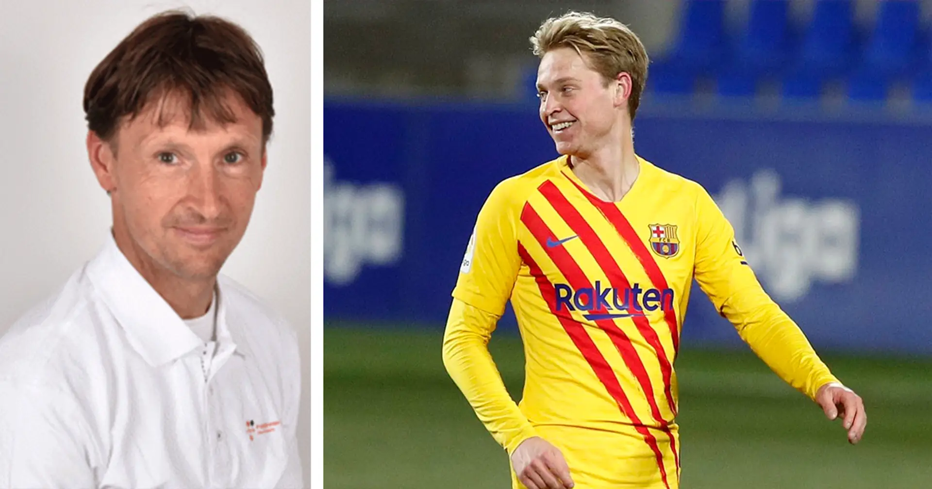 'He was good at breaking the lines, passing, dribbling, but not shooting!': De Jong's former coach on Frenkie's goalscoring form