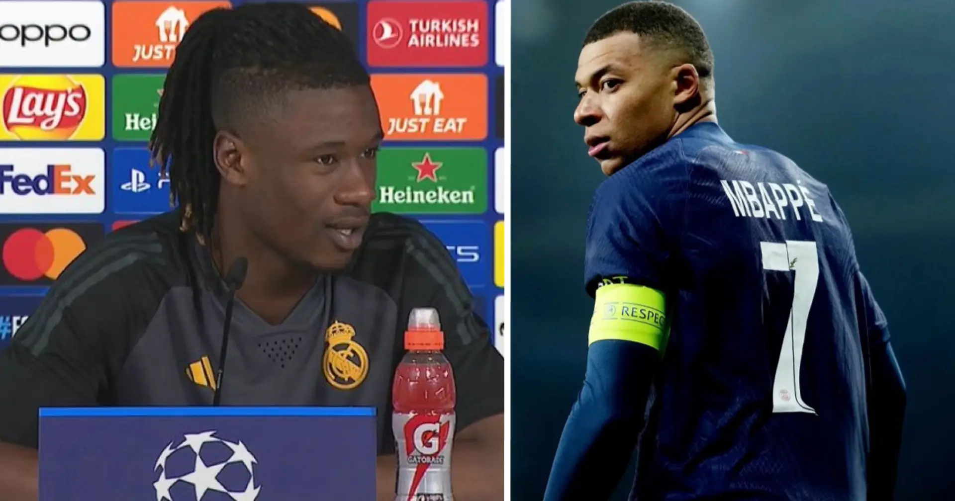 Camavinga asked Mbappe question, responds with class