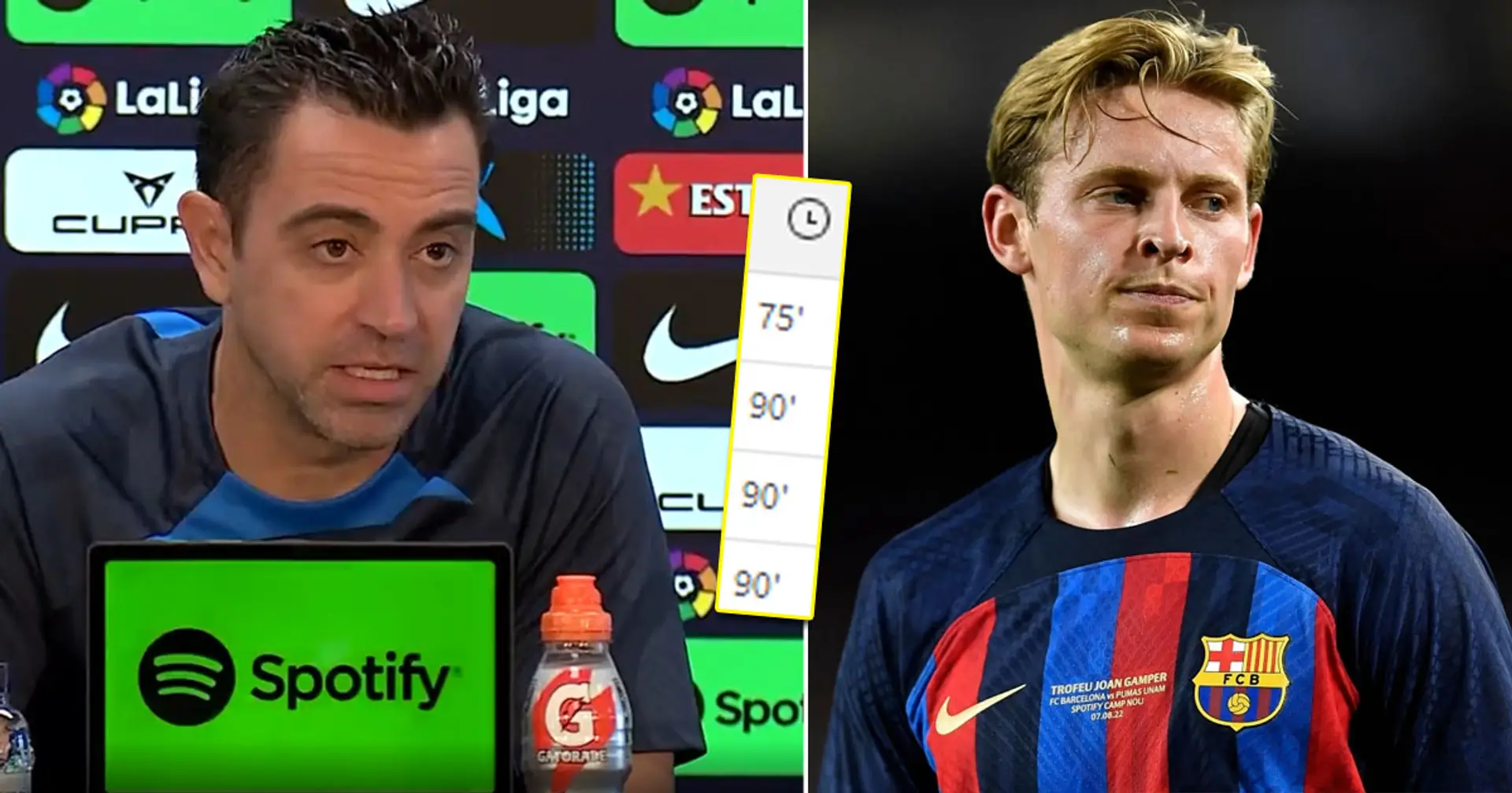 Xavi confirms rotations as some players are tired - 4 Blaugranas he might bench v Athletic Bilbao